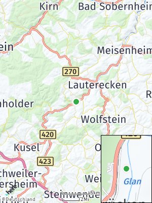 Here Map of Glanbrücken