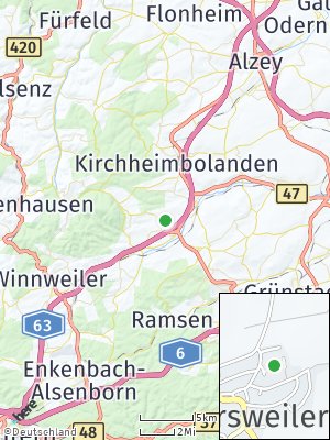 Here Map of Weitersweiler