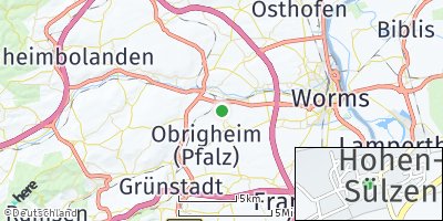 Google Map of Hohen-Sülzen