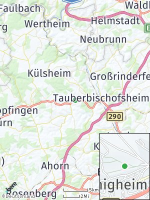 Here Map of Königheim