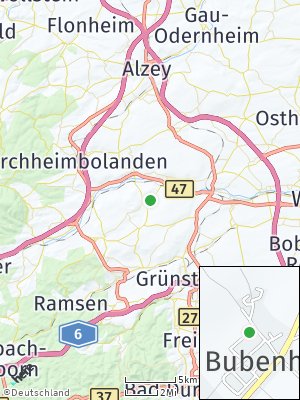 Here Map of Bubenheim