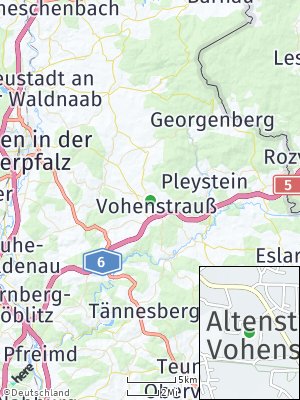 Here Map of Vohenstrauß