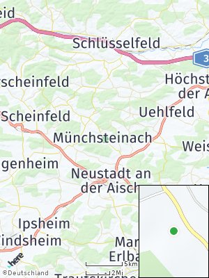 Here Map of Münchsteinach