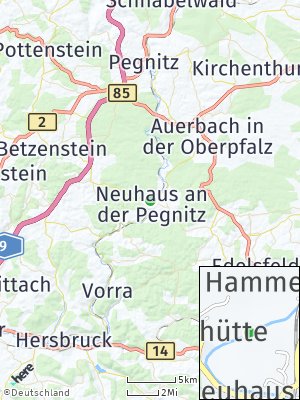 Here Map of Neuhaus an der Pegnitz