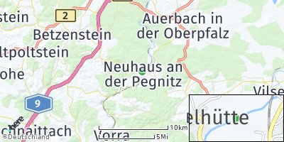 Google Map of Neuhaus an der Pegnitz