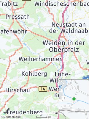 Here Map of Weiherhammer