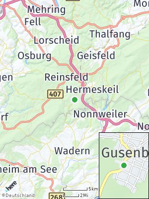 Here Map of Gusenburg