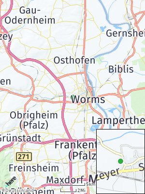 Here Map of Pfiffligheim