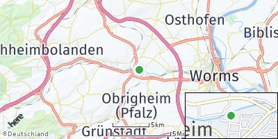 Google Map of Monsheim