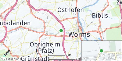 Google Map of Pfeddersheim