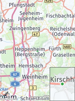 Here Map of Kirschhausen