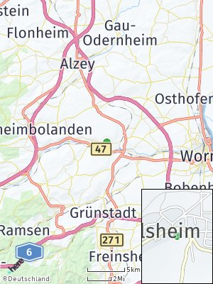 Here Map of Mölsheim