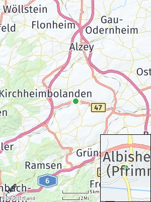 Here Map of Albisheim