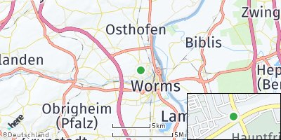 Google Map of Hochheim