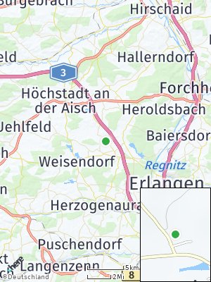 Here Map of Großenseebach