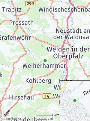 Here Map of Mantel bei Weiden