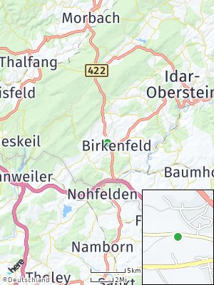 Here Map of Ellenberg bei Birkenfeld