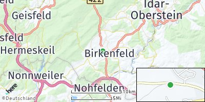 Google Map of Ellenberg bei Birkenfeld