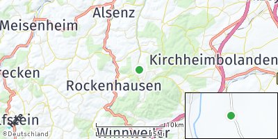 Google Map of Würzweiler