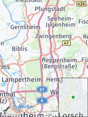 Here Map of Lorsch