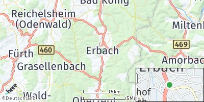 Google Map of Erbach