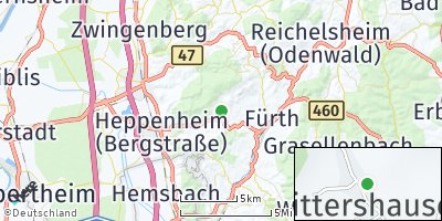 Google Map of Mittershausen