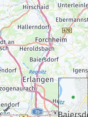 Here Map of Baiersdorf
