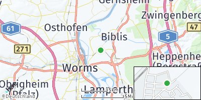 Google Map of Hofheim