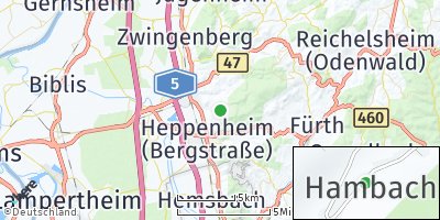Google Map of Hambach