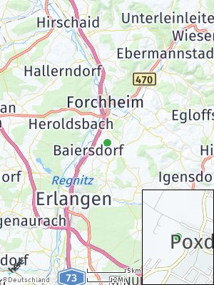 Here Map of Poxdorf