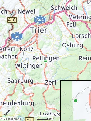 Here Map of Pellingen