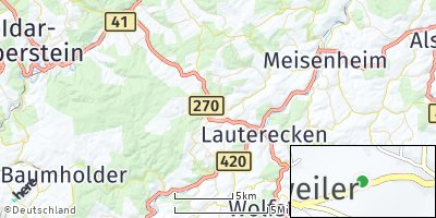 Google Map of Merzweiler