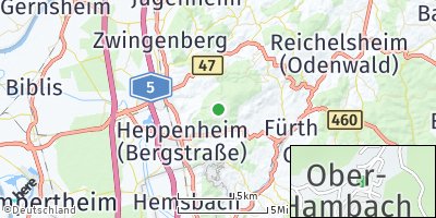 Google Map of Ober-Hambach