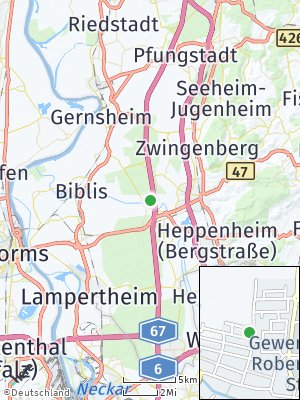 Here Map of Einhausen