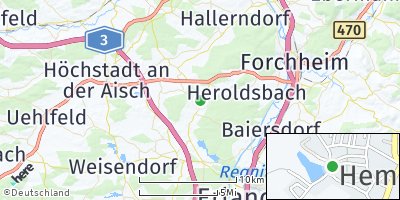 Google Map of Hemhofen