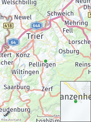 Here Map of Franzenheim