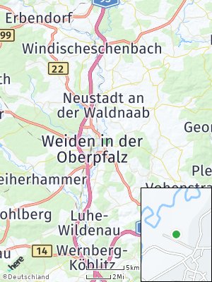 Here Map of Tröglersricht
