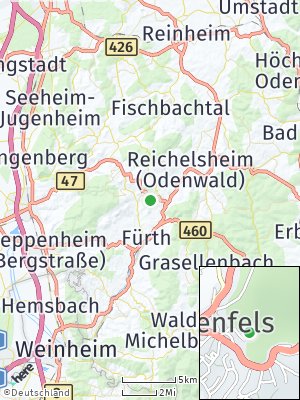 Here Map of Lindenfels