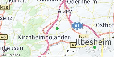 Google Map of Ilbesheim