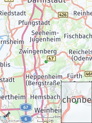 Here Map of Schönberg