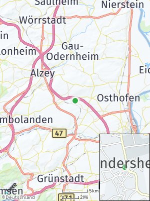 Here Map of Gundersheim