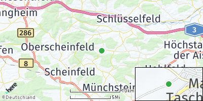 Google Map of Markt Taschendorf