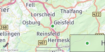 Google Map of Hinzert-Pölert