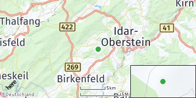 Google Map of Wilzenberg-Hußweiler