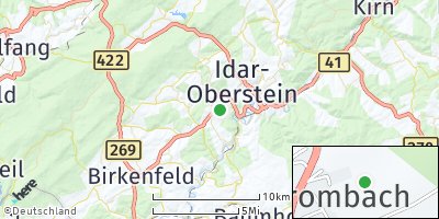 Google Map of Oberbrombach
