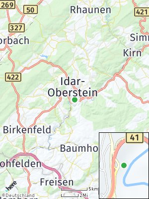 Here Map of Idar-Oberstein