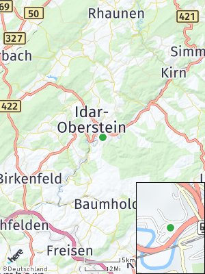 Here Map of Oberstein