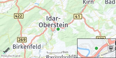 Google Map of Oberstein