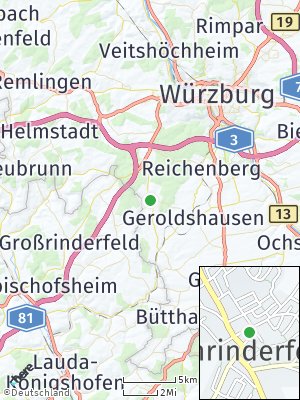 Here Map of Kleinrinderfeld
