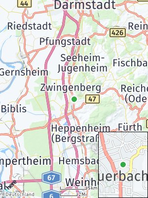 Here Map of Auerbach